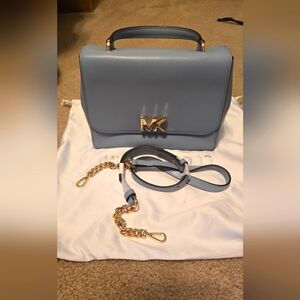 Michael Kors Mott Medium Leather Satchel